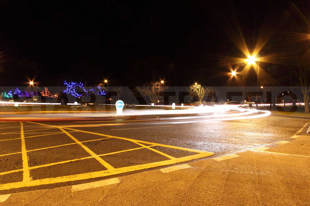 Roundabout Ahead Post Mounted Sign - Diagram 510 R2/RA2 (Face Only)