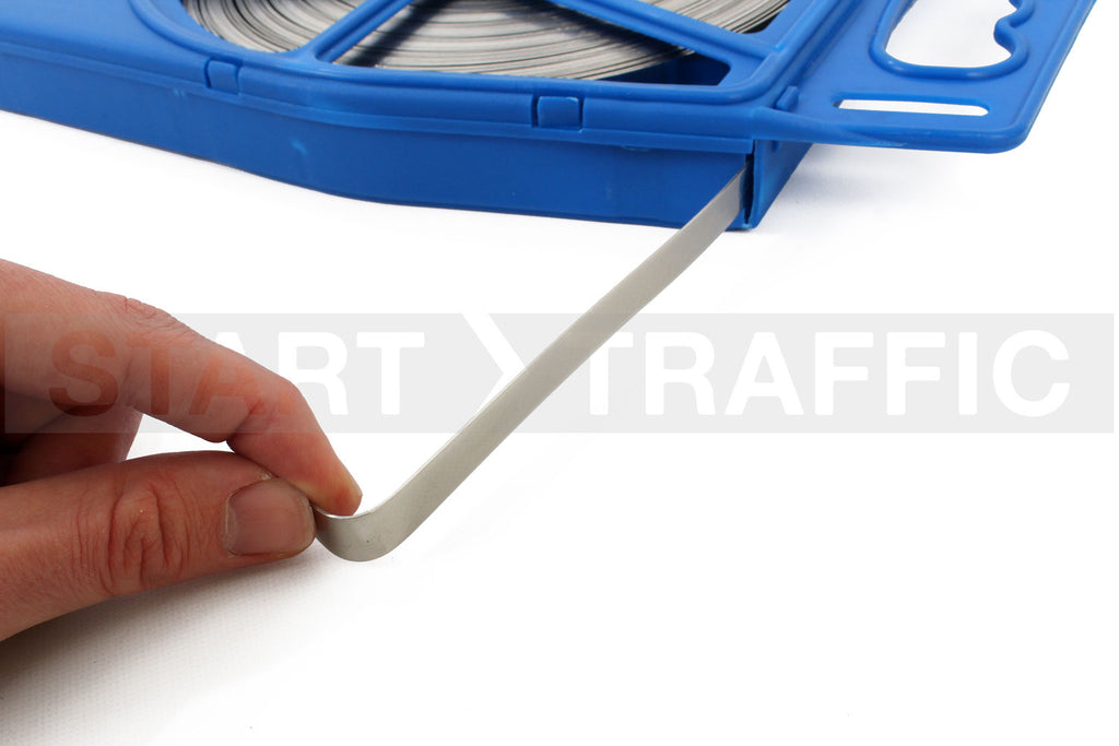 30 Metre Roll of Stainless Steel Sign Banding - 13mm