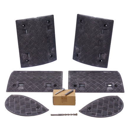 Value Speed Bump Kit (Complete With Fixings & Drill Bit) Painted