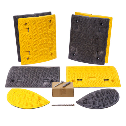 Value Speed Bump Kit (Complete With Fixings & Drill Bit) Painted