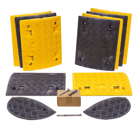 Value Speed Bump Kit (Complete With Fixings & Drill Bit) Painted