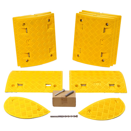 Value Speed Bump Kit (Complete With Fixings & Drill Bit) Painted