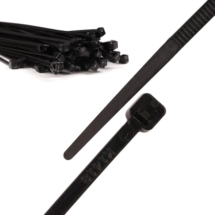 Black Cable Ties (100 Pack)