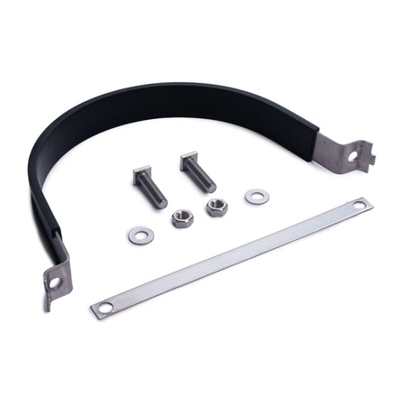 Anti-Rotational Sign Clips / Post Clips With Rubber Sleeve Multiple Size Options
