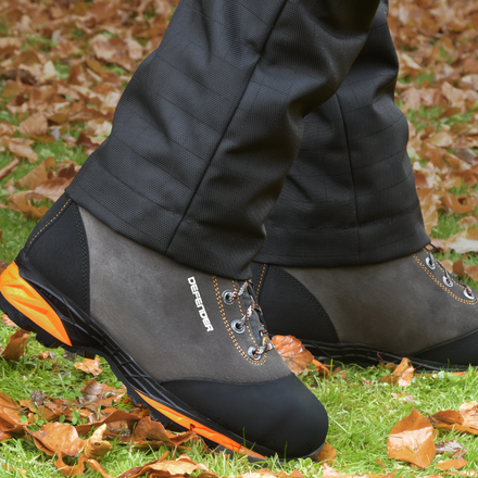 Stein Defender V2 SB P E HI CI WR Chainsaw Boots - Grey