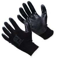 Super Touch Handling Gloves Pair Black