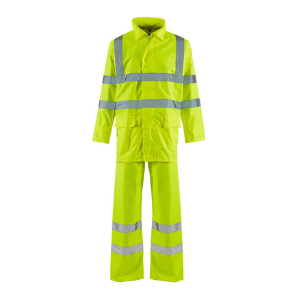 Supertouch Hi-Vis Yellow Lite Rain Suit