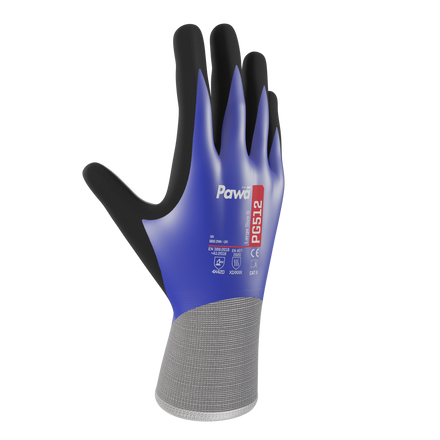 Supertouch Pawa PG512 - 15 Gauge Level D Cut & Oil Resistant Gloves