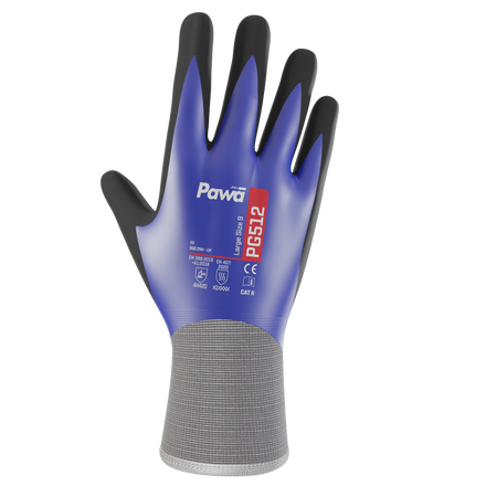Supertouch Pawa PG512 - 15 Gauge Level D Cut & Oil Resistant Gloves