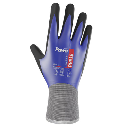 Supertouch Pawa PG512 - 15 Gauge Level D Cut & Oil Resistant Gloves
