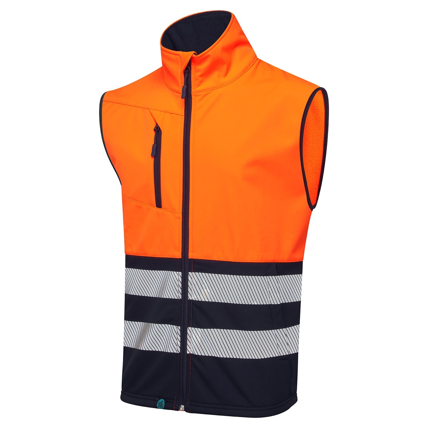 Supertouch Essentials Hi-Vis Orange/Black Eco Coolair Softshell