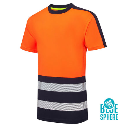 Supertouch Essentials Hi Vis Orange/Black Eco CoolAir T-Shirt