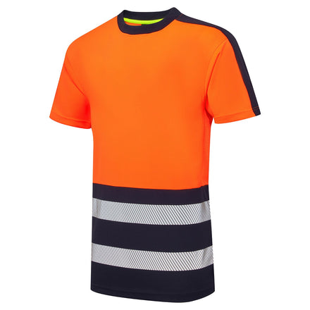 Supertouch Essentials Hi Vis Orange/Black Eco CoolAir T-Shirt