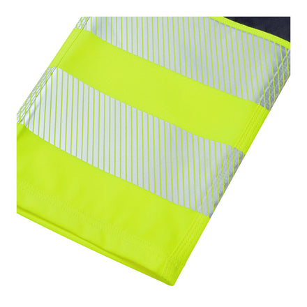 Supertouch Essentials Hi Vis Yellow Eco Coolair 4-Way Stretch Trousers