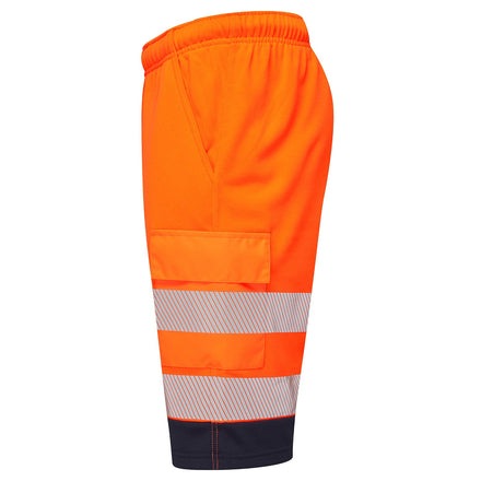 Supertouch Essentials Hi-Vis Orange Eco CottonCool Shorts