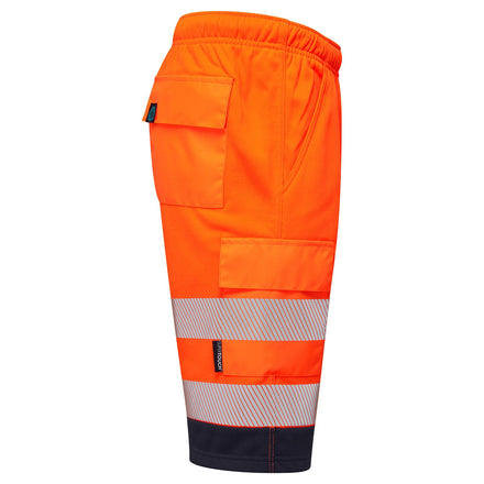 Supertouch Essentials Hi-Vis Orange Eco CottonCool Shorts