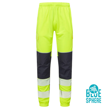 Supertouch Essentials Hi-Vis Yellow Eco CottonCool Jogger