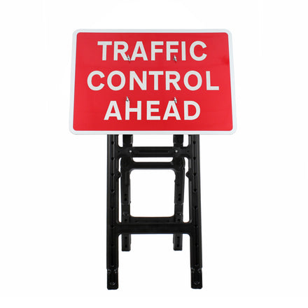 Traffic Control Ahead Sign Diagram 7010.1 | Quick Fit (face only) | 1050x750mm