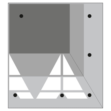 Traffic - Line Gamma 20mph Speed Cushion L2000(mm) x W1800(mm) x H65(mm) - Black