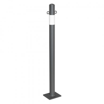 Traffic Line Barrier Post Bollard 1000mm - Bolt Down
