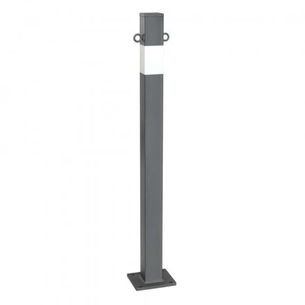 Traffic Line Barrier Post Bollard 1000mm - Bolt Down