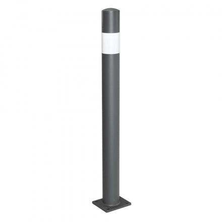 Traffic Line Barrier Post Bollard 1000mm - Bolt Down