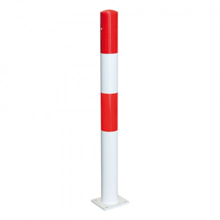 Traffic Line Barrier Post Bollard 1000mm - Bolt Down
