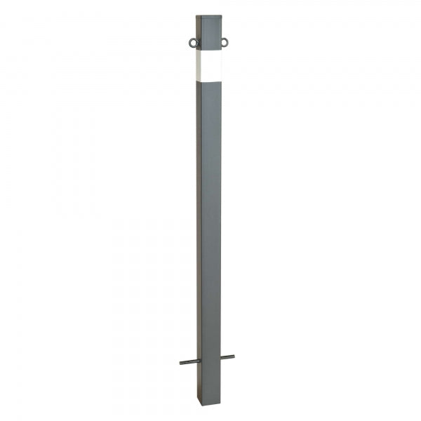 Traffic Line Barrier Post Bollard 1000mm - Cast In
