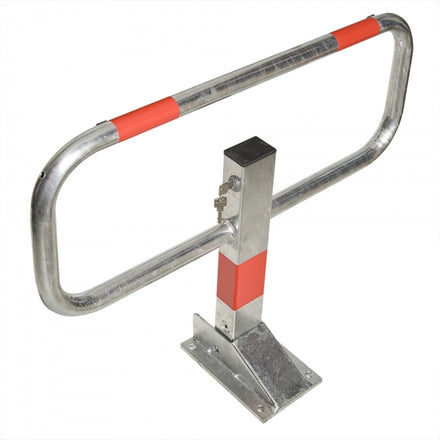 Traffic Line COMMANDER Galvanised Drop Down Frame Post Bollard - 570mm