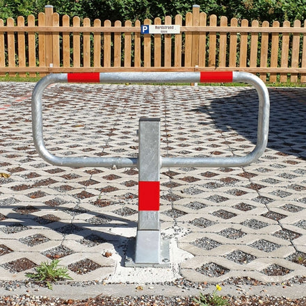 Traffic Line COMMANDER Galvanised Drop Down Frame Post Bollard - 570mm