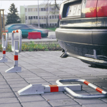 Traffic Line COMMANDER Galvanised Drop Down Frame Post Bollard - 570mm