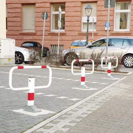 Traffic Line COMMANDER Galvanised Drop Down Frame Post Bollard - 570mm