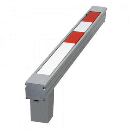 Traffic Line COMMANDER-PLUS Galvanised Flush-Fitting Square Drop Down Post Bollard 1000mm