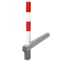 Traffic Line COMMANDER-PLUS Galvanised Flush-Fitting Square Drop Down Post Bollard 1000mm