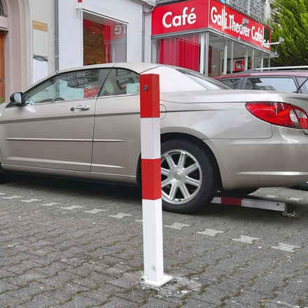 Traffic Line CONTROLLER A Galvanised Drop Down Post Bollard 1000mm