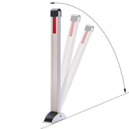 Traffic Line CONTROLLER-PLUS Anodised Semi-Automatic Drop Down Post Bollard 1000mm