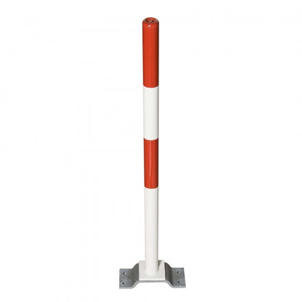 Traffic Line MINDER B Galvanised Removable Chain Barrier Post Bollard 1000mm - Multiple Colours