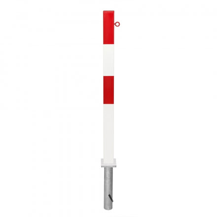 Traffic Line MINDER B Galvanised Removable Chain Barrier Post Bollard 1000mm - Multiple Colours