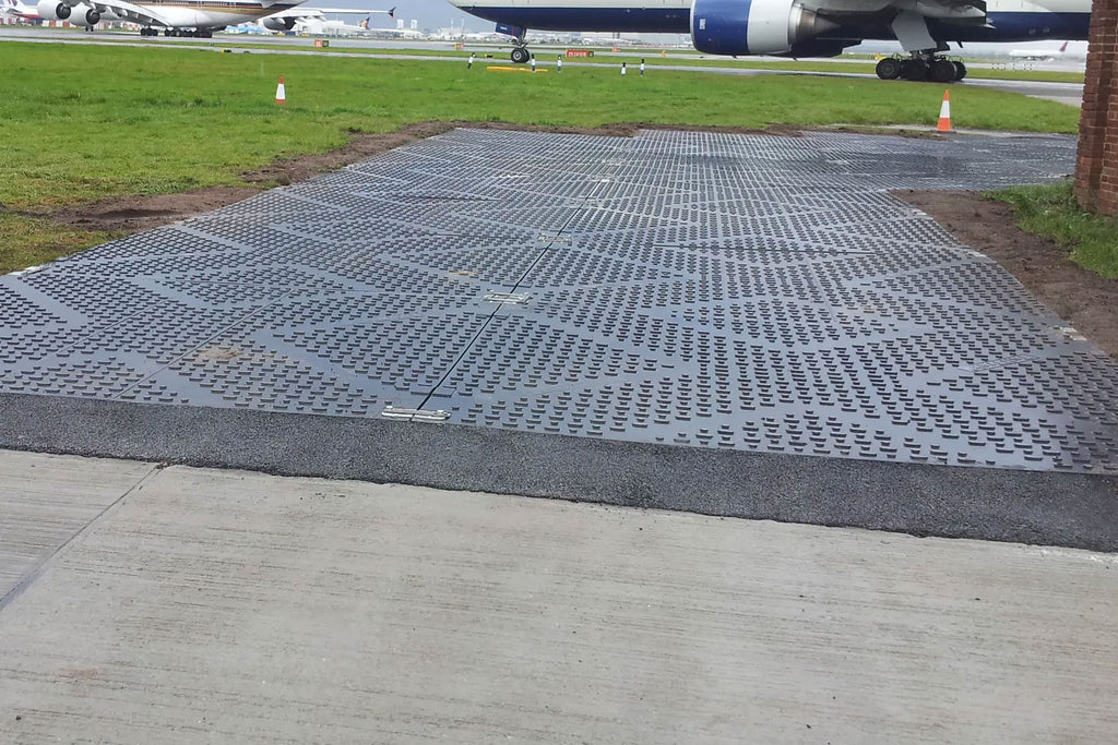 TuffTrak Standard HD1 Heavy-duty Ground Mat (200t) - 3000x2500x38mm - Black