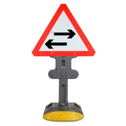 Two Way Traffic Crossing Route Quick Fit Face Dia. 522 (Face Only) | 750mm