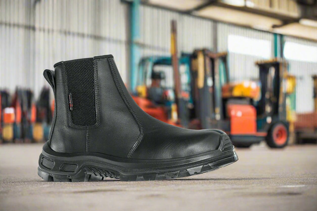 U-Power Chelsea Boots S3 SRC CI ESD Red-Industry RI11364