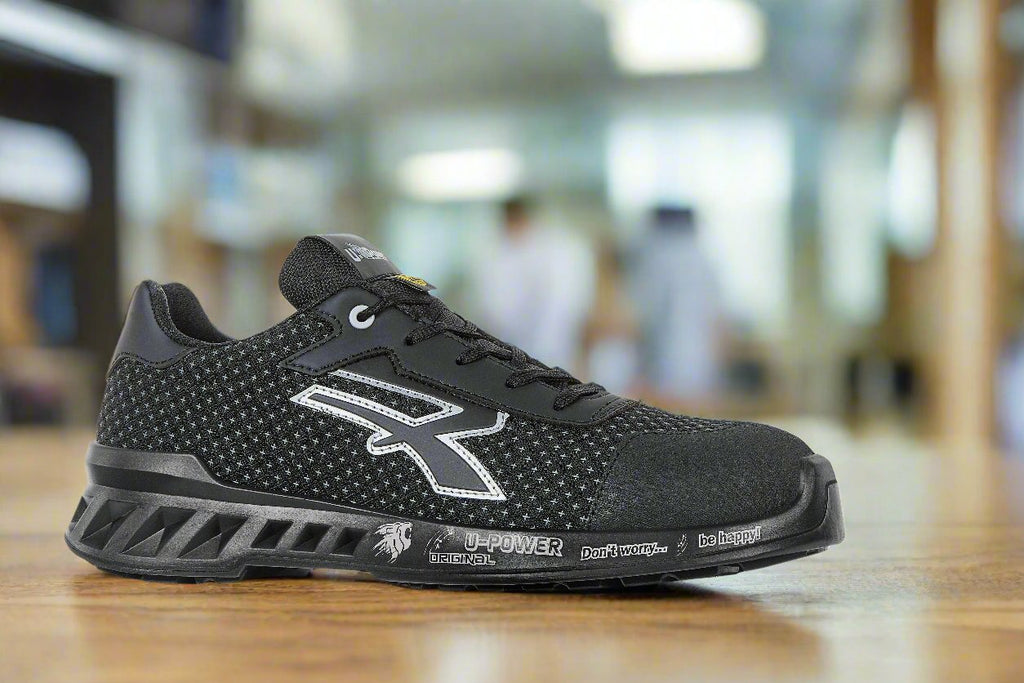 U-Power Logan S3 SRC CI ESD Safety Shoe Red-Leve RV20104