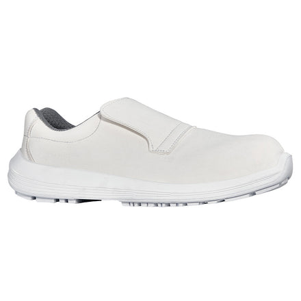 U-Power Response Grip S2 SRC Mocassin Safety Shoe White 68 & Black UW20032