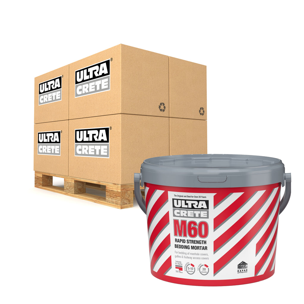 UltraCrete M60 60 Minute Traffic Bedding Mortar 25kg