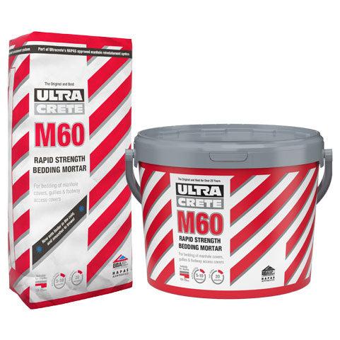 UltraCrete M60 60 Minute Traffic Bedding Mortar 25kg