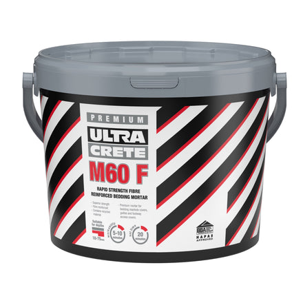 UltraCrete M60F Rapid Strength Fibre Reinforced Bedding Mortar 25kg