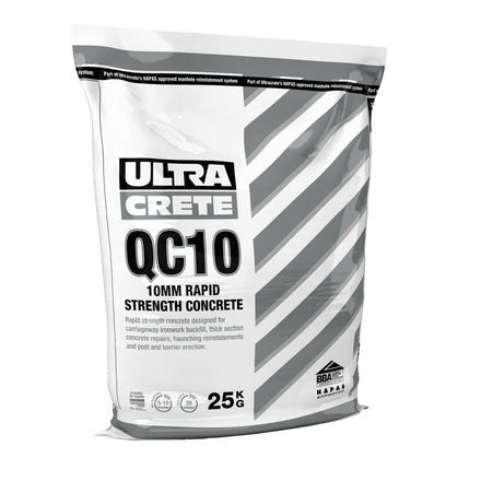 UltraCrete QC10 10mm Rapid Strength Concrete 25kg