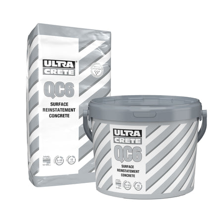 UltraCrete QC6 6mm Quick Set Surface Reinstatement Concrete 25kg