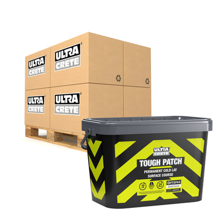UltraCrete 10mm Tough Patch Permanent Cold-lay Surface Repair 25kg