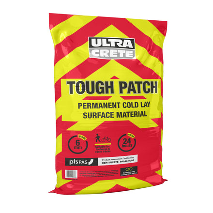 UltraCrete 6mm Tough Patch Permanent Cold-lay Surface Repair 25kg